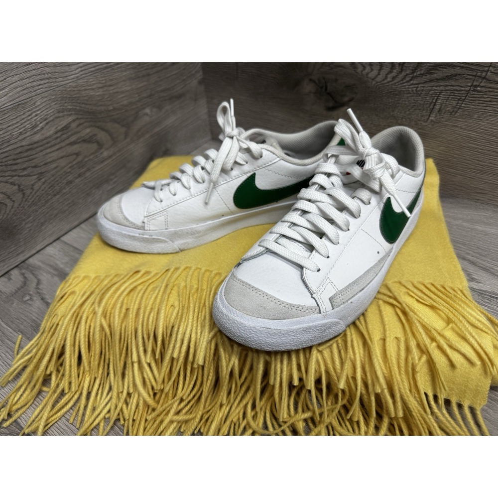 Nike DA4074-115 Blazer Low 77 Green Youth 7Y ~ 8.5 Women's Sneakers Shoes